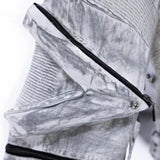 <IT's N0T BLACK & WHITE> HEAVY-DUTY DENIM PANTS - POLLUTED WHITE