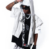 KURO DOUBLE-LAYER BASKETBALL JERSEY - WHITE