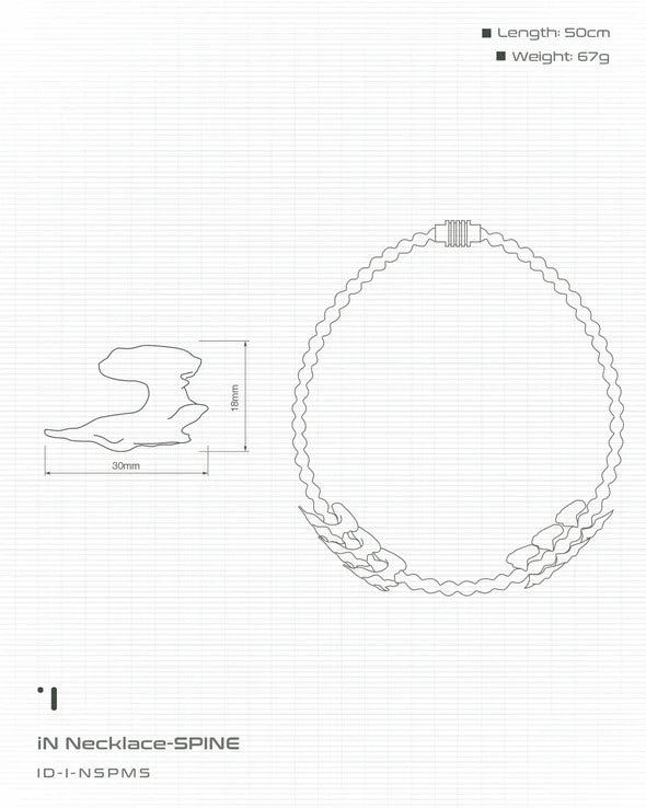 【INCODER】iN Necklace-SPINE
