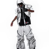 KURO DOUBLE-LAYER BASKETBALL JERSEY - WHITE
