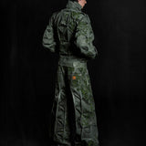 【BADSON】MOSS 'OVERGROWTH' DENIM PANTS