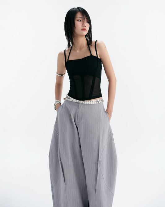 【BUNNYHILL CONCEPT】MELIOS MESH TOP (BLACK)