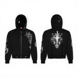 "CYBER" HOODIE LIMITED BROWN（BLACK)