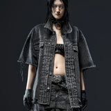 PEPPER WASHED OVERSHIRT
