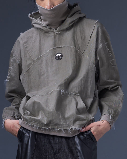 【JIMMY GUTSON】Modular – Clypeus Hooded Top(Grayish Khaki)