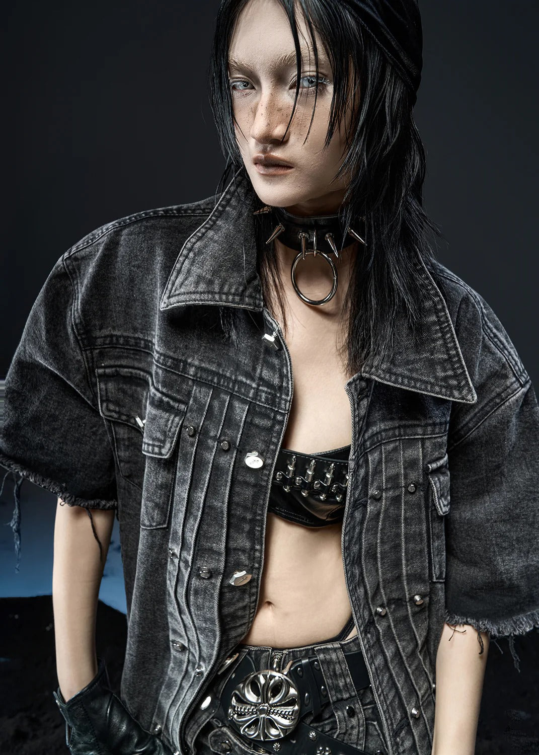 【RICH】PEPPER WASHED OVERSHIRT