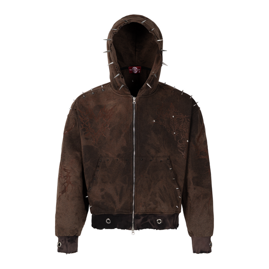 "CYBER" HOODIE LIMITED BROWN（BROWN-LIMITED EDITION)