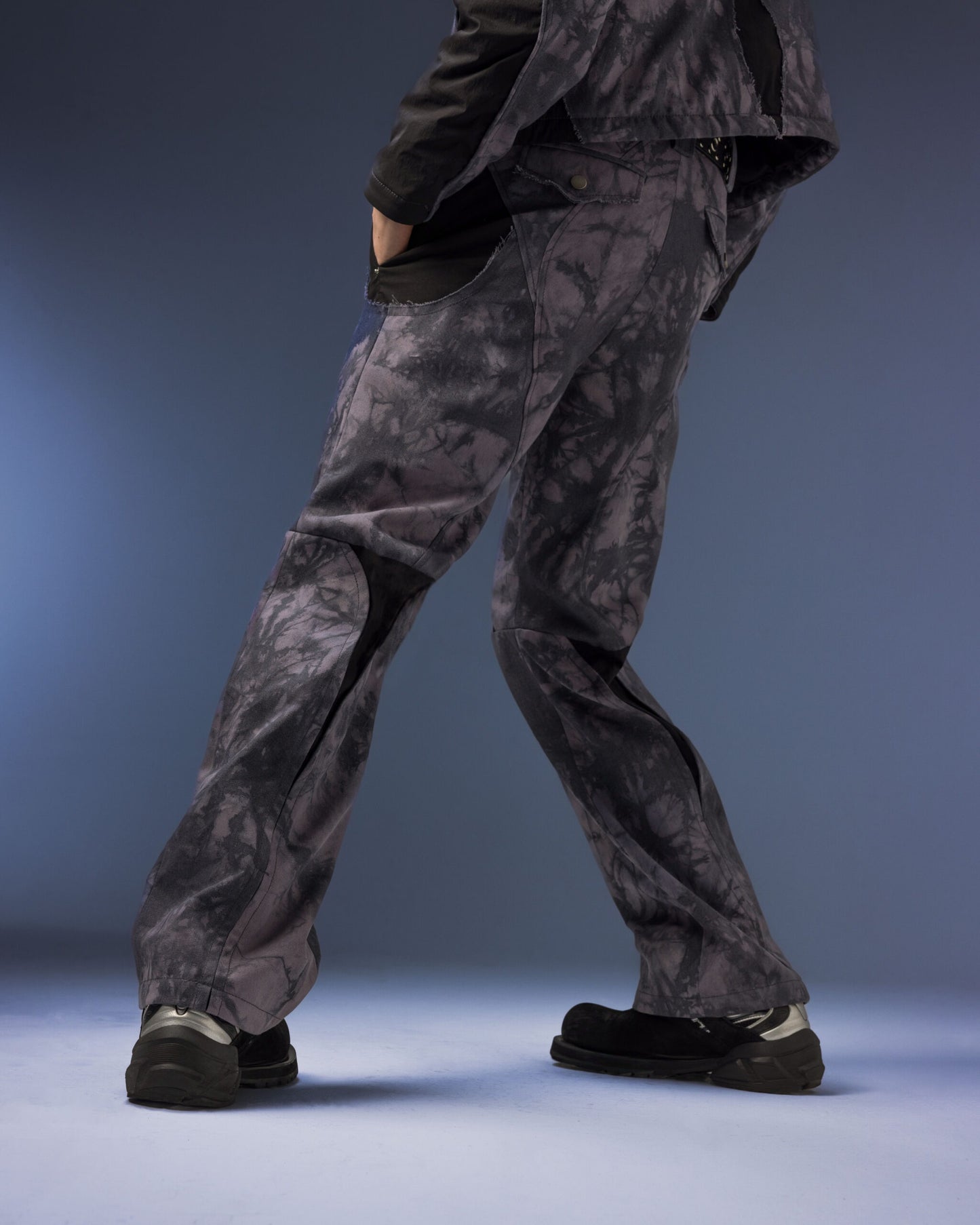 【JIMMY GUTSON】Biomimetic – Appendicular Structure Straight Pants(purple)