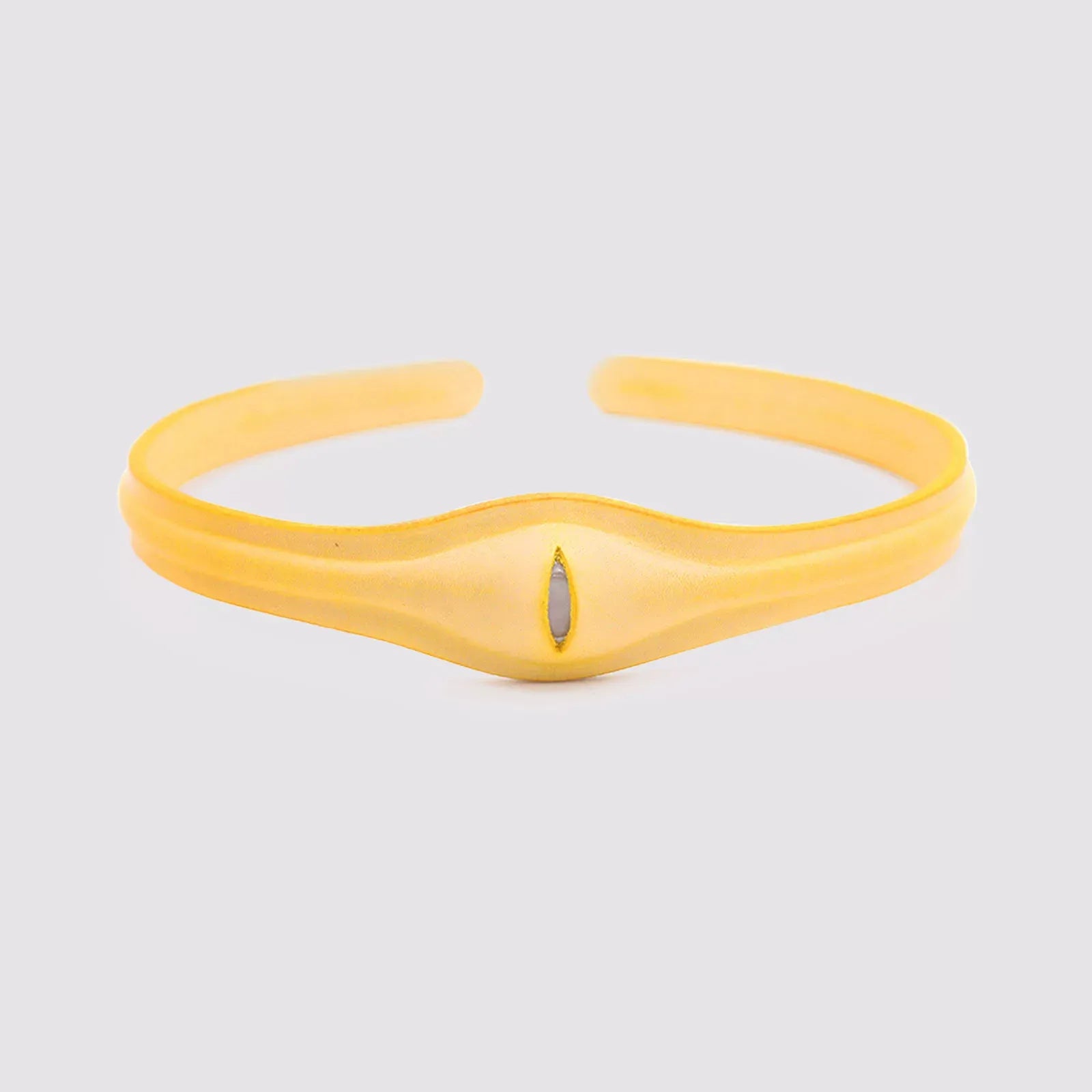 ALL EYES LEATHER CHOKER