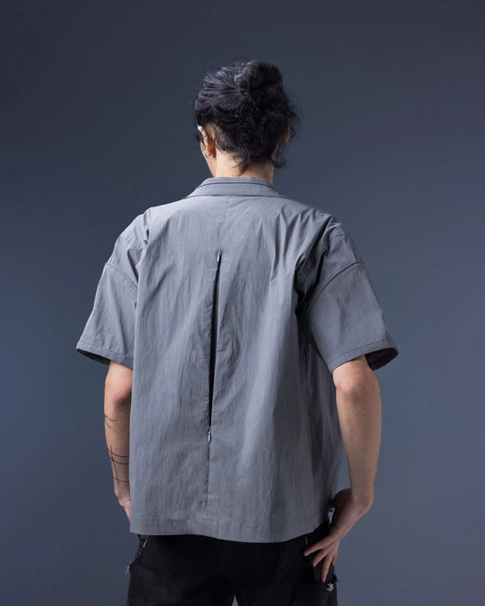【JIMMY GUTSON】Modular – Elytra Dual-Zip Short Top(gray)