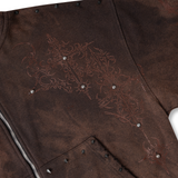 "CYBER" HOODIE LIMITED BROWN（BROWN-LIMITED EDITION)