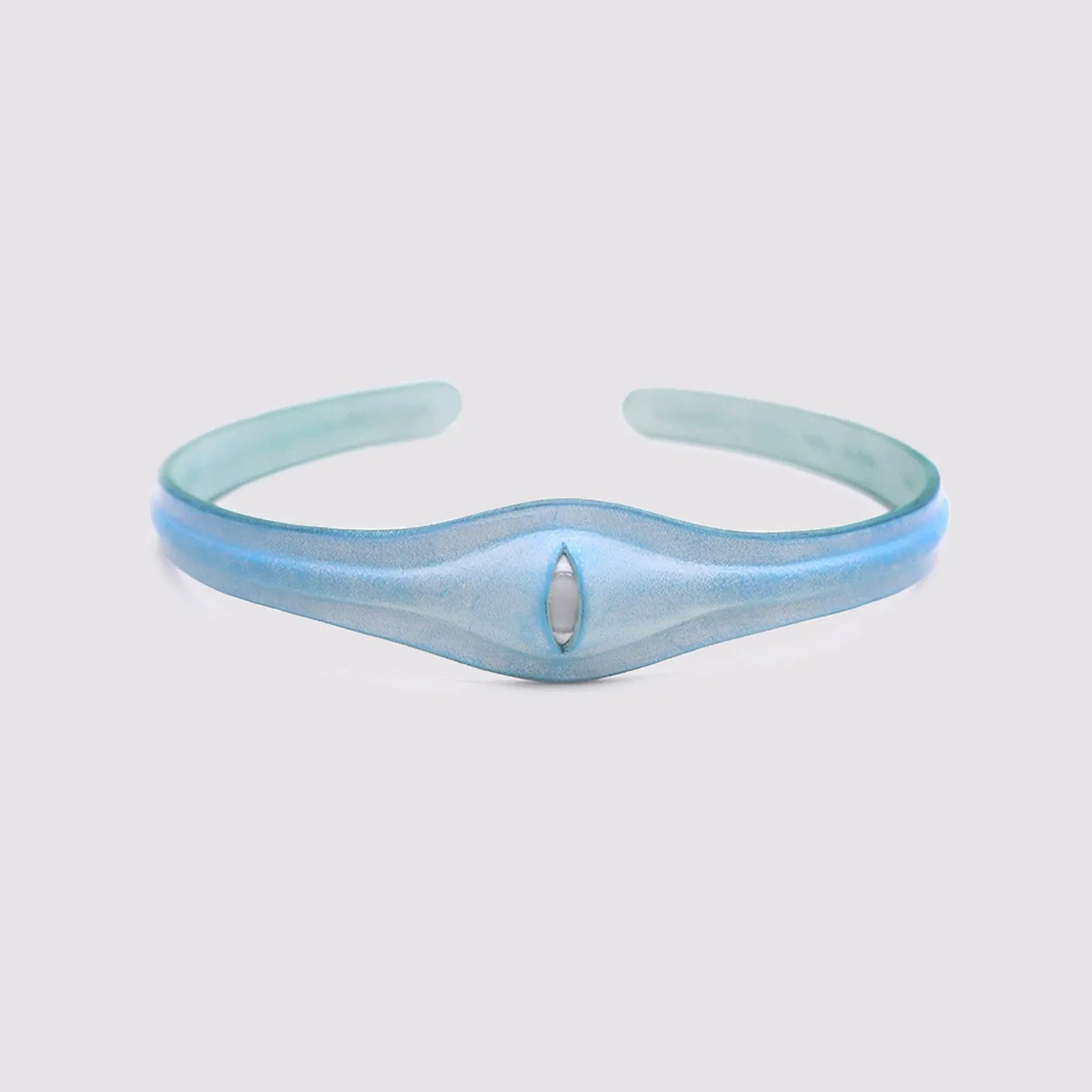 ALL EYES LEATHER CHOKER