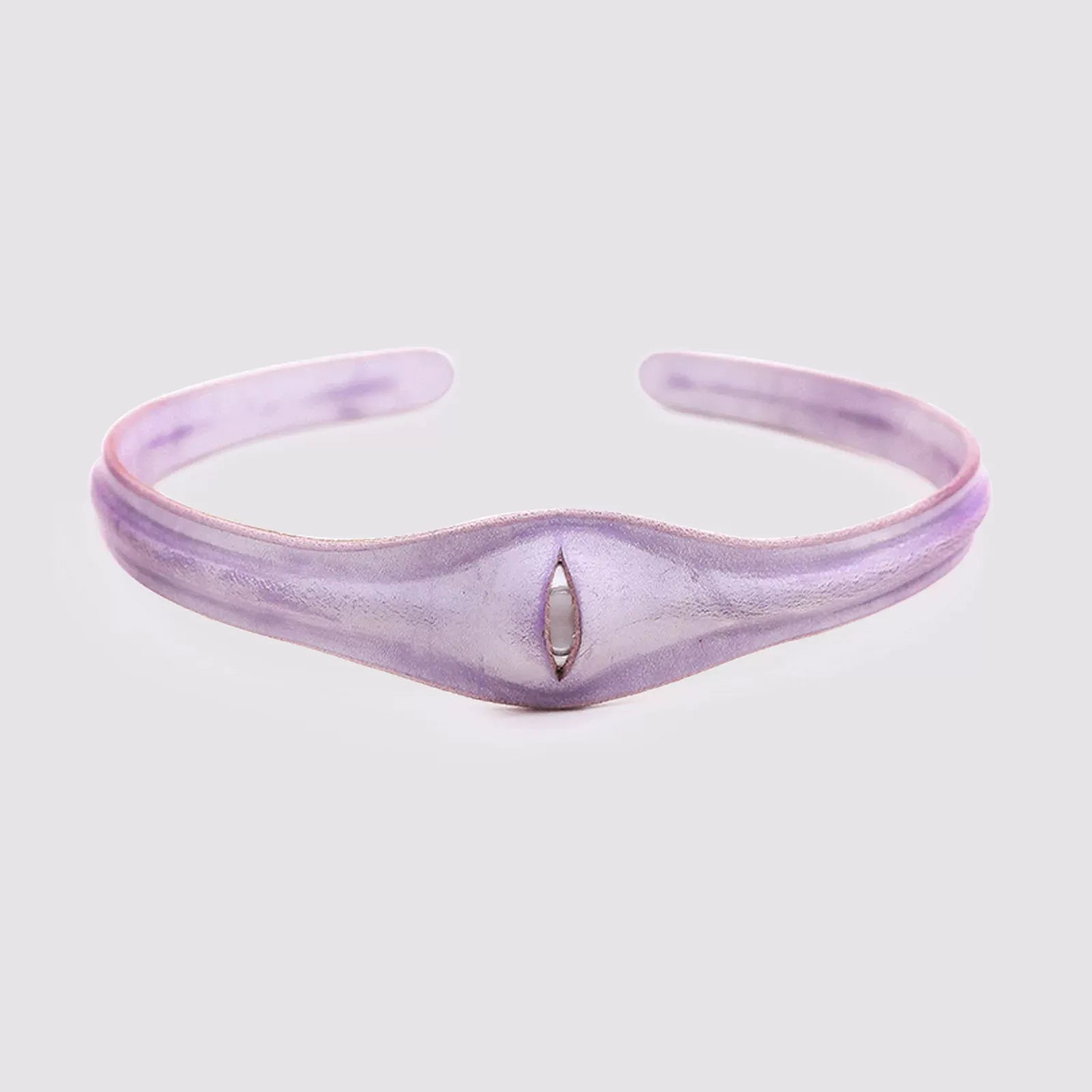 ALL EYES LEATHER CHOKER