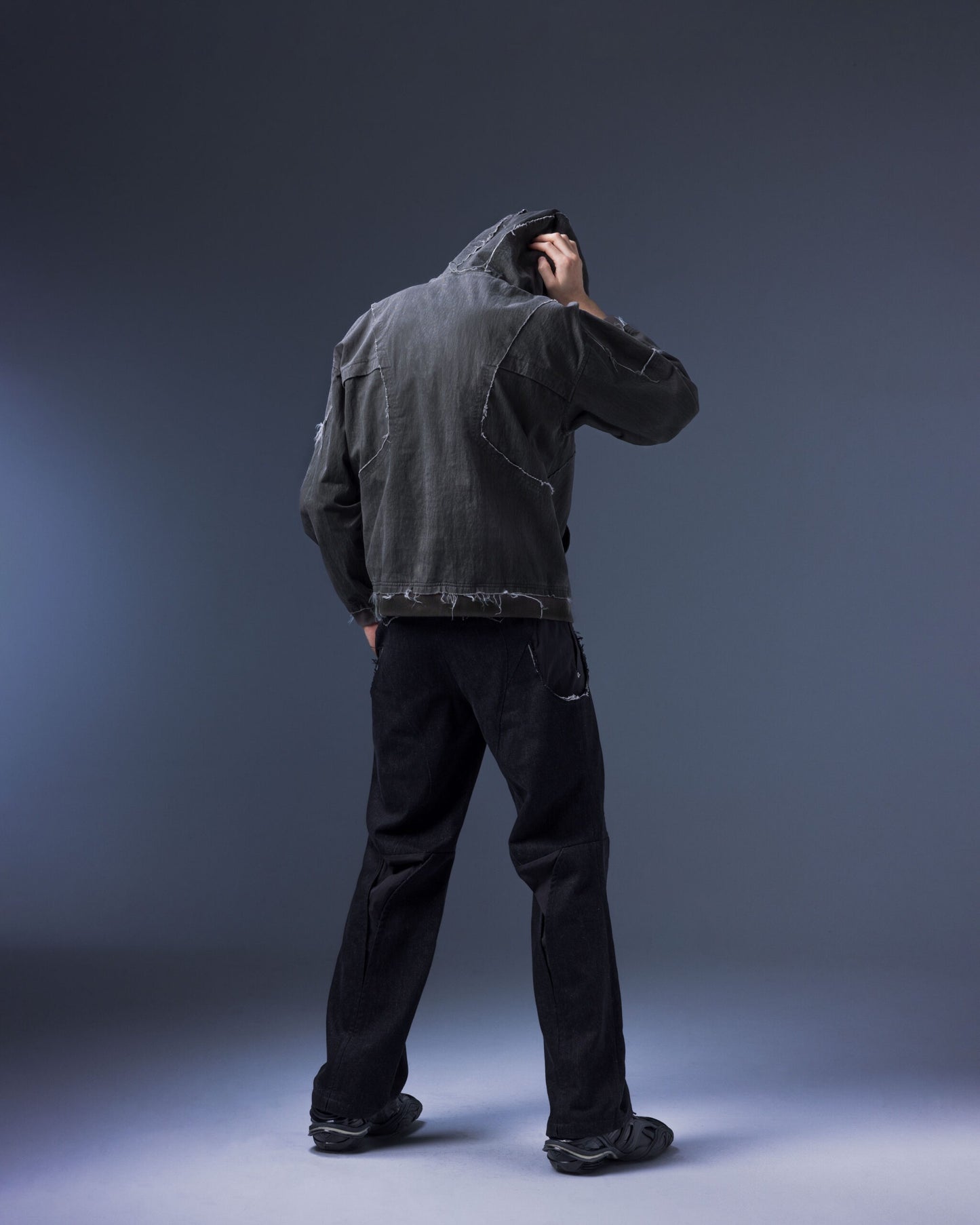 【JIMMY GUTSON】Modular – Clypeus Hooded Top(iron gray)