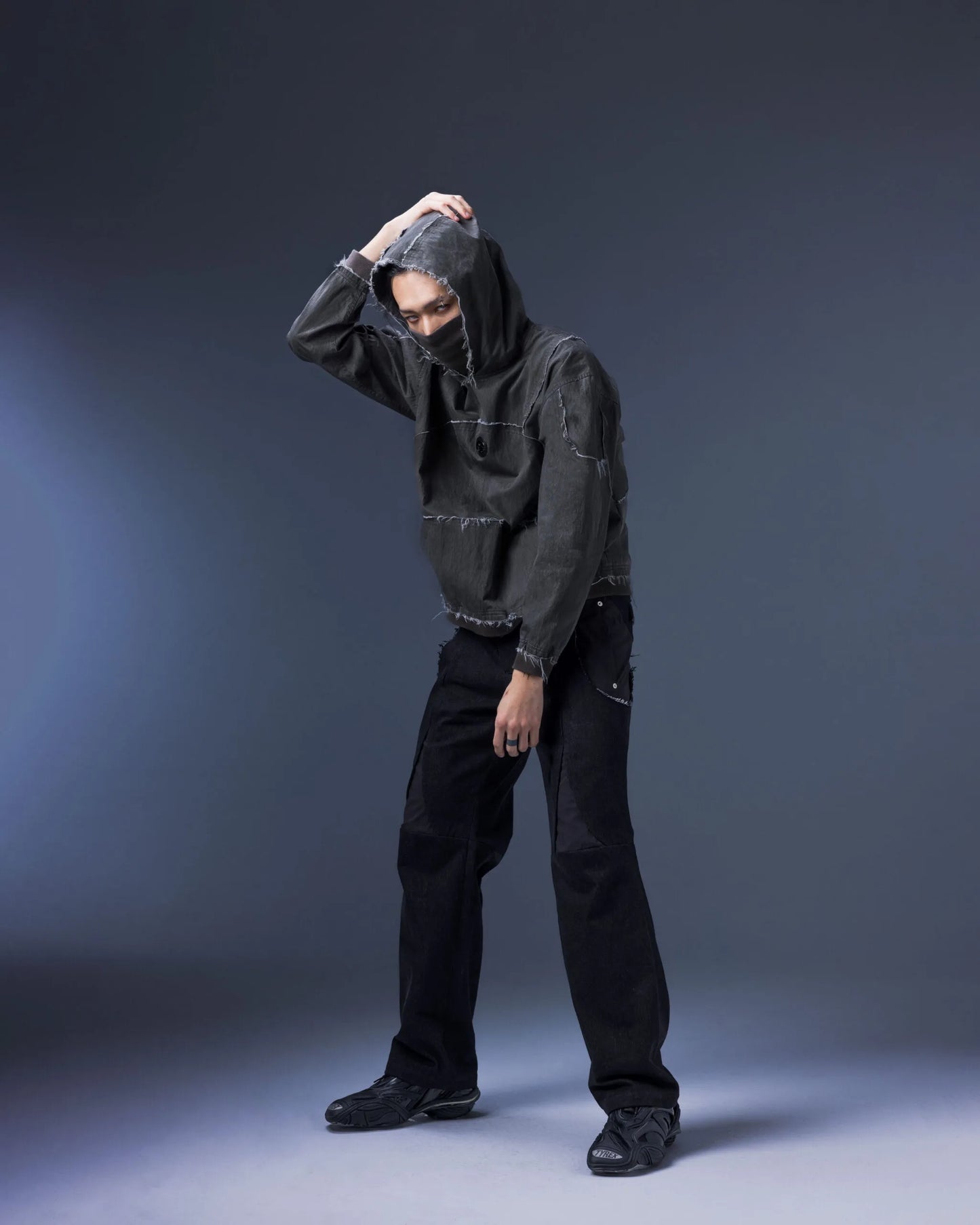 【JIMMY GUTSON】Modular – Clypeus Hooded Top(iron gray)