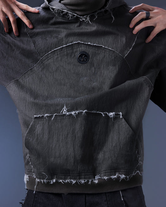 【JIMMY GUTSON】Modular – Clypeus Hooded Top(iron gray)