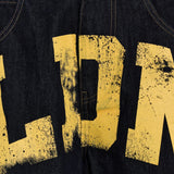 LDN Print Heavy Rigid Coarse Denim Jorts