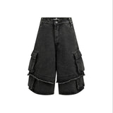 【DIMOIR】LF LAYERED DENIM SHORTS