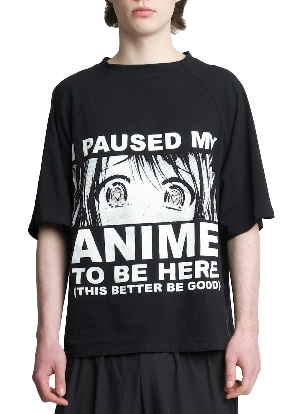"DROP 00" Anime Raglan T-shirt