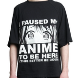 "DROP 00" Anime Raglan T-shirt