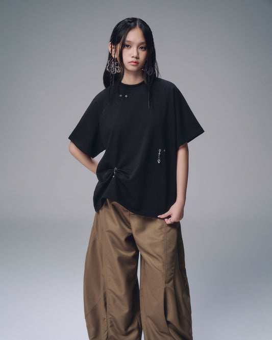 【BUNNYHILL CONCEPT】BUNNY CHARM VER. SHIRT (BLACK)