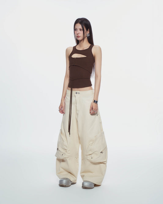 【BUNNYHILL CONCEPT】MARLOWE PANTS (BEIGE)