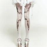 "Whitetotem" printed stockings1