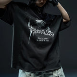 DRKNSS PRINTED OVER T-SHIRT