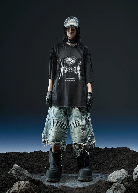 【RICH】DRKNSS PRINTED OVER T-SHIRT
