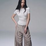 RAE LACE PANEL TOP (WHITE)