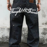"Gideon" Double-layered Workpants in BLUE