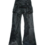 【ERIC CRÉER】MØRC -COATED CARGO PANTS -