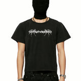 Shrunken Tee - TWF LOGO with Wings