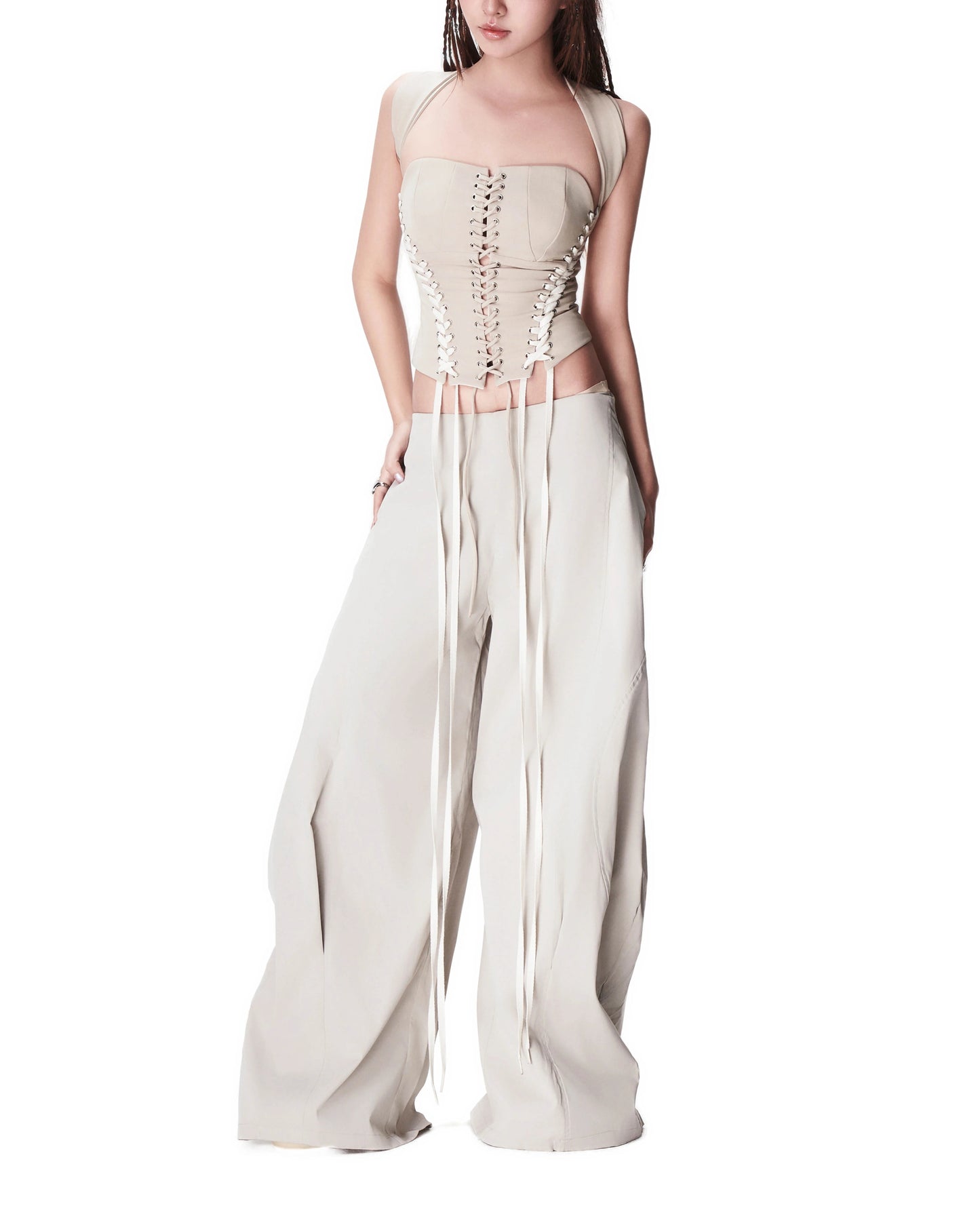 【BUNNYHILL CONCEPT】PANACEA TOP (BEIGE)