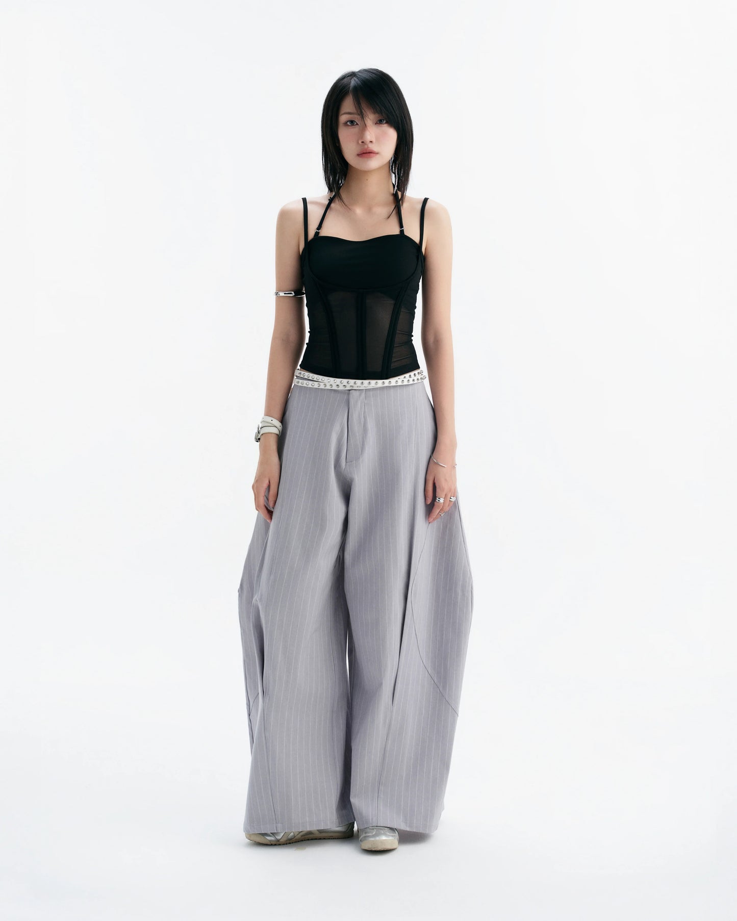【BUNNYHILL CONCEPT】MELIOS MESH TOP (BLACK)