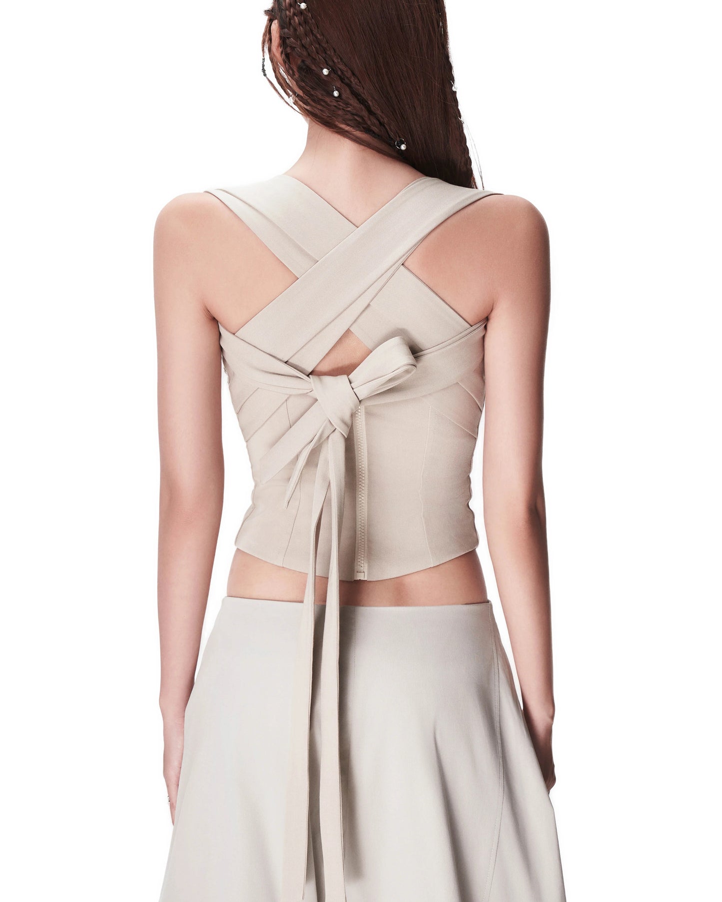 【BUNNYHILL CONCEPT】PANACEA TOP (BEIGE)