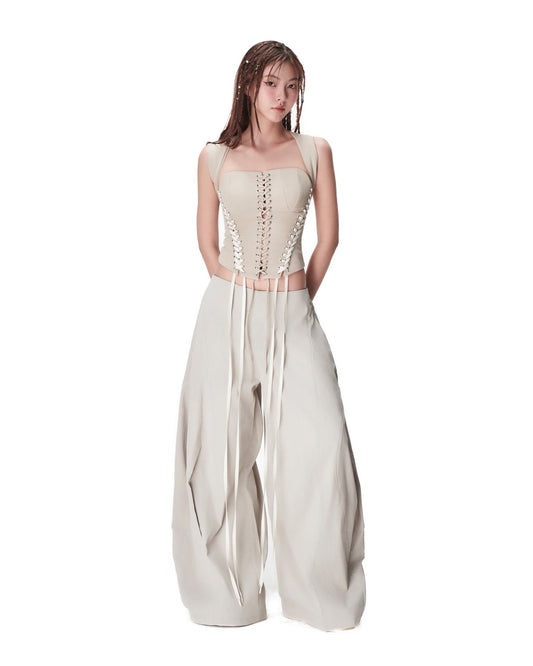 【BUNNYHILL CONCEPT】LUFT PANTS (BEIGE)