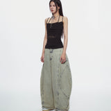 AYSEL LACE PANEL TOP (BLACK)