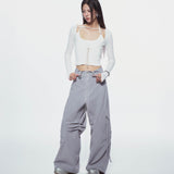 BISOU LONG SLEEVE TOP (WHITE)