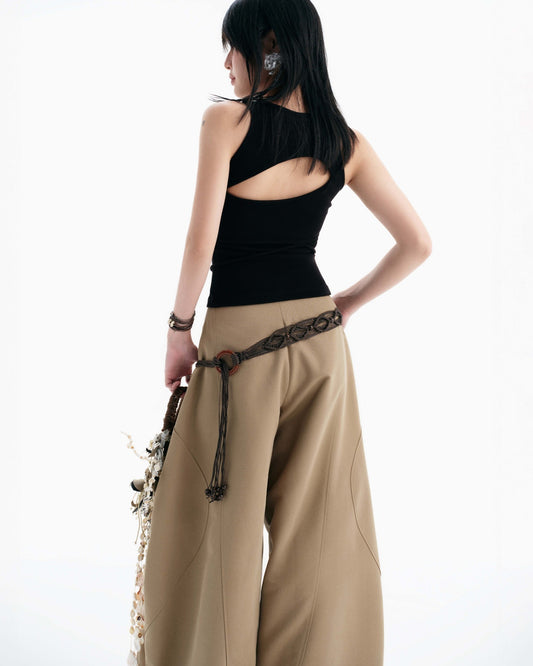 【BUNNYHILL CONCEPT】CONRAD SLEEVELESS TOP (BLACK)