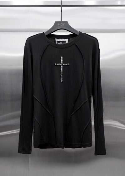 Riveted Cross Slim Longsleeve