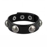 LOGO METAL LEATHER STRAP