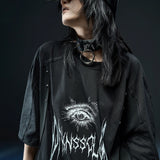 DRKNSS PRINTED OVER T-SHIRT