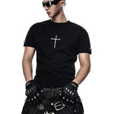 Drknss Club Cross T-shirt Black
