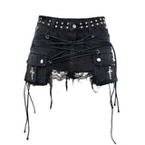 【NUMB ATELIER】VANDAL MUSE MINI SKIRT