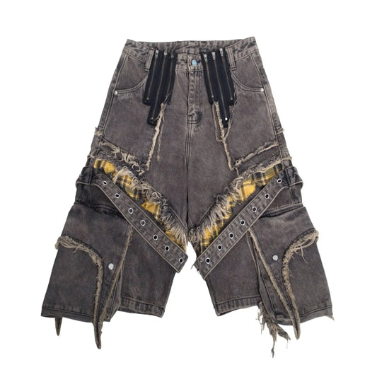 【NUMB ATELIER】PYRITE 3 QUARTER SHORT PANTS
