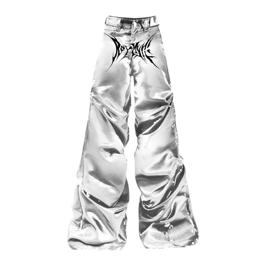 【NUMB ATELIER】VORTEX PANTS - METAL LIQUID