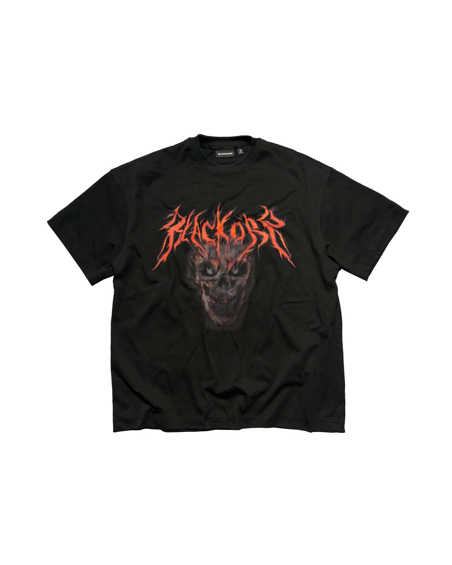 【BLACKORP】Hell flame T-shirt