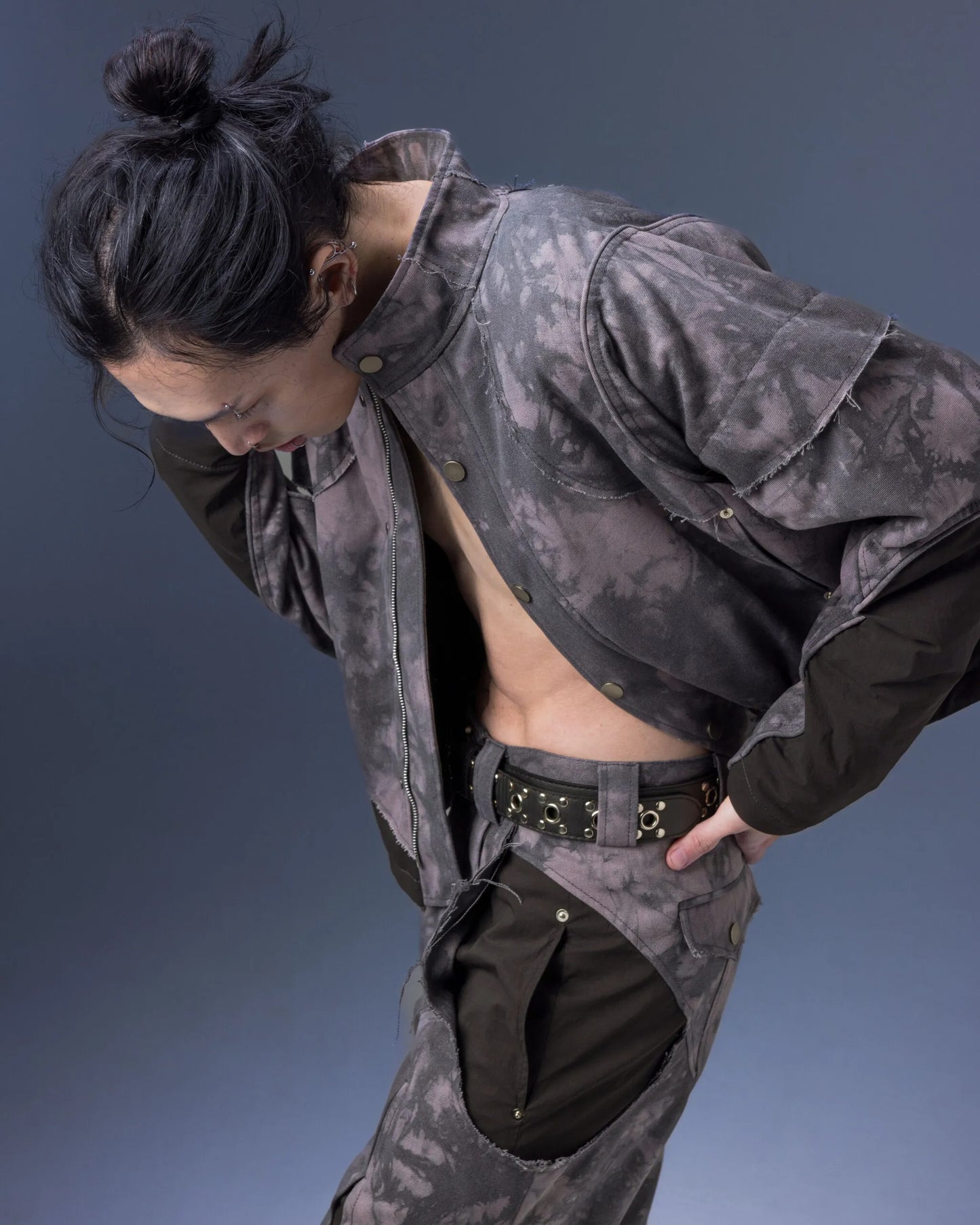 【JIMMY GUTSON】Biomimetic – Scarab Tank Jacket(Purple)