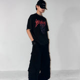 【BLACKORP】Hell flame T-shirt